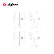 Sensor De Vazamento De Água Inteligente WIFI Zigbee Com Alarme E Controle Remoto Pelo APP Tuya