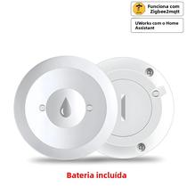 Sensor De Vazamento De Água Zigbee Com Monitoramento Remoto Para Cozinha, Banheiro E Casa -