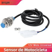 Sensor De Velocímetro Digital LCD Universal Com Cabo Para Motocicletas