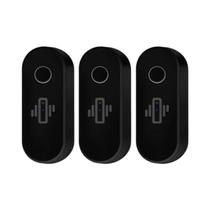 Sensor De Vibração WiFi Tuya Branco E Preto Para Porta E Janela, Detector De Quebra De Vidro, Alerta