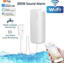 Sensor Detector De nível e Vazamento De Água Tuyasmart Alarme sonoro 80db. Sensor Detector De nível e Vazamento De Água Tuyasmart Alarme sonoro 80db.