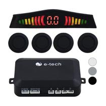 Sensor Estacionamento 4p Preto Etech