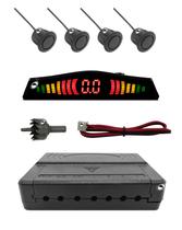 Sensor Estacionamento Emborrachado Cápsula De Borracha - 4 Pontos - Para Para-choque de ferro