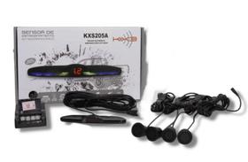 Sensor Estacionamento Emborrachado Kx3 Parachoque De Ferro