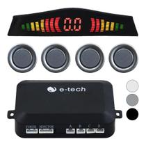 Sensor Estacionamento Ré 4 Pontos Traseiro Display