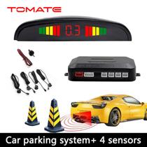 Sensor Estacionamento Ré 4 Sensores Sinal Sonoro Led Display