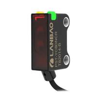SENSOR FOT. BARREIRA MINI RETANGULAR PST-TM2DPOR-F3 + PST-TM2DR-F3 NA PNP 10-30Vdc Saida Con. M8 3P Sn: 2m - LANBAO
