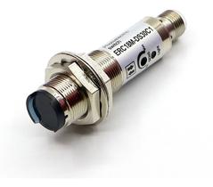 SENSOR FOT. DIFUSO M18 ERC18M-DS30C1 NA NPN 10-30Vdc SAIDA CON. M12 4P - Sn 100 a 500mm - AOTORO