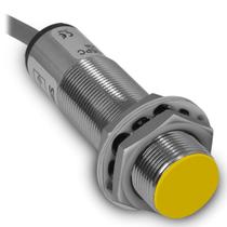 Sensor Indutivo LM18-3005 faceado 18mm 6-36Vcc PNP/NA+NF Com 4 Fios e Range 5mm