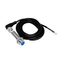 Sensor indutivo m12 na+nf modelo lm12-3002nct faceado npn