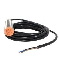 Sensor indutivo m18 na lm18-d1pa8-l detecção 8mm não faceado 10-30vdc pnp