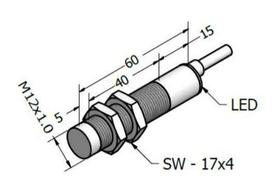 Sensor Indutivo Sensorbras ECL 4-12 D