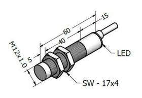 Sensor Indutivo Sensorbras ECL 4-12 D