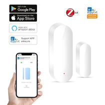 Sensor Inteligente De Porta E Janela Zigbee Controle Pelo App EWeLink Alexa Google Home Detectores