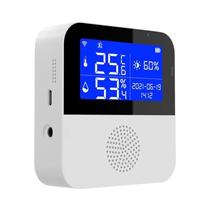 Sensor Inteligente de Temperatura e Umidade WiFi com Display LCD - Termômetro e Higrômetro Internos
