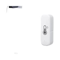 Sensor Inteligente De Temperatura E Umidade WiFi Zigbee 3.0 Com Alerta Em Tempo Real Pelo App E