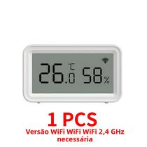 Sensor Inteligente De Umidade E Temperatura WiFi Monitor Sem Fio Compatível Com Smart Life Google