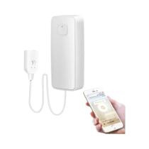Sensor Inteligente De Vazamento De Água WiFi Com Alarme De 80dB Monitor Remoto Tuya Detector De