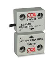 Sensor Magnético de Proximidade Emissor + Receptor - Contato 1NA - SIBRATEC