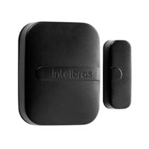 Sensor Magnético Sem Fio XAS SMART BLACK Intelbras com Função AntiJamming