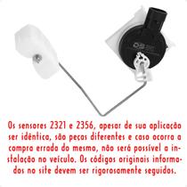 Sensor Nível Combustivel PRISMA 2008/2009 - 18901 - 2321 Sensor Nível Combustivel PRISMA 2008/2009 - 18901 - 2321