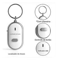 Sensor para Localizar Chaves com Assobio e Alarme Sonoro Chaveiro com Lanterna LED Anti-perda 10m Sensor para Localizar Chaves com Assobio e Alarme Sonoro Chaveiro com Lanterna LED Anti-perda 10m