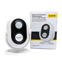 Sensor Presença 3x1Bem Vindo - Alarme - Sensor Infravermelho