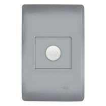 Sensor Presença Bivolt Com Placa Linha Habitat Onix - Fame Sensor Presença Bivolt Com Placa Linha Habitat Onix - Fame