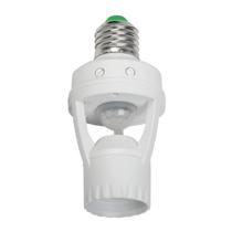 Sensor Presença Com Fotocélula Para Lâmpada Soquete E27 Sensor Presença Com Fotocélula Para Lâmpada Soquete E27