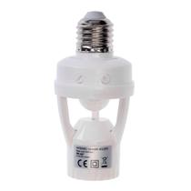 Sensor Presença Fotocélula Lâmpada Soquete Padrão E27 Sensor Presença Fotocélula Lâmpada Soquete Padrão E27