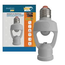 Sensor Presença Fotocelula Soquete E27 Smart X-Control