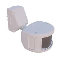 Sensor presenca frontal 180, microcontrolado externo branco