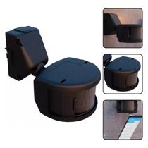 Sensor Presença Frontal Externo Smart Preto Temporizador Sensor Presença Frontal Externo Smart Preto Temporizador