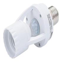 Sensor Presença Lâmpada Soquete E27 360 Bivolt Branco 60W