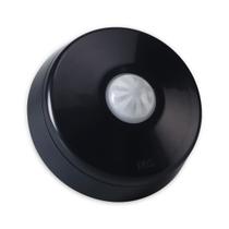 Sensor Presença Para Teto Sobrepor/Embutir Preto Margirius