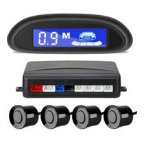 Sensor Ré Estacionamento 4 Sensores Universal Para Carro Caminhão Tela Lcd Lançamento