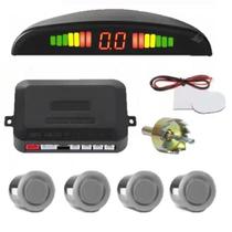 Sensor Ré Estacionamento Display Sonoro 4 Sensores KPS100