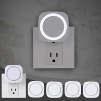 Sensor regulável Night Lights Fusunloh White Plug in Wall 4