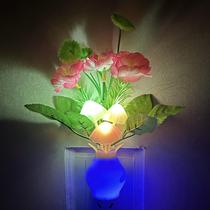 Sensor RGB Plug-in Flower Mushroom Night Light Kazgroth