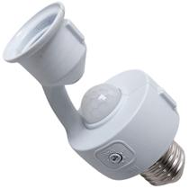 Sensor soquete e27 c/fotocelula c/ajustes mpq-40f - margirius