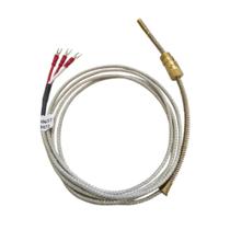 Sensor temperatura termopar pt100 6mm cabo 3000mm sibratec