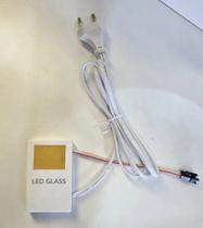 Sensor Touch Fita Led (tricor) -12v Fonte Integrada Branco 127/220v Sensor Touch Fita Led (tricor) -12v Fonte Integrada Branco 127/220v
