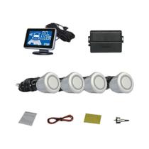 Sensores De Estacionamento Traseiros Para Carro QXNY, Sistema De Radar De Backup Com 4 Sensores, Kit