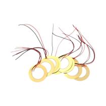 Sensores Sonoros Piezoelétricos De 27/35mm (10 Peças) Com Fio De Cobre Para Acessórios De Tomadas Sensores Sonoros Piezoelétricos De 27/35mm (10 Peças) Com Fio De Cobre Para Acessórios De Tomadas