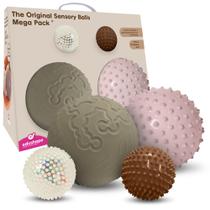 Sensory Balls Edushape Boho Chic Mega Pack de 6 meses+ (4 unidades)