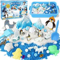 Sensory Bin G.C Winter Polar para crianças com caixa de areia/areia sensorial