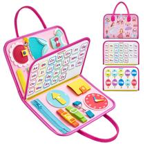 Sensory Busy Board Freebear Busy Board para crianças de 3 a 5 anos Sensory Busy Board Freebear Busy Board para crianças de 3 a 5 anos
