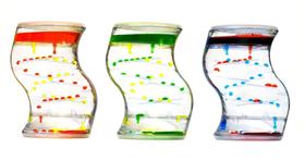 Sensory Fidget Toy Liquid Timer, pacote com 3, Playlearn USA