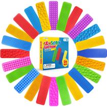 Sensory Fidget Toys LESONG, pacote com 24 unidades, sucção texturizada, autismo