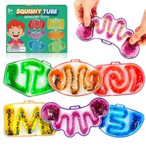 Sensory Fidget Toys LESONG Squishy Sensory Tubes para crianças Sensory Fidget Toys LESONG Squishy Sensory Tubes para crianças